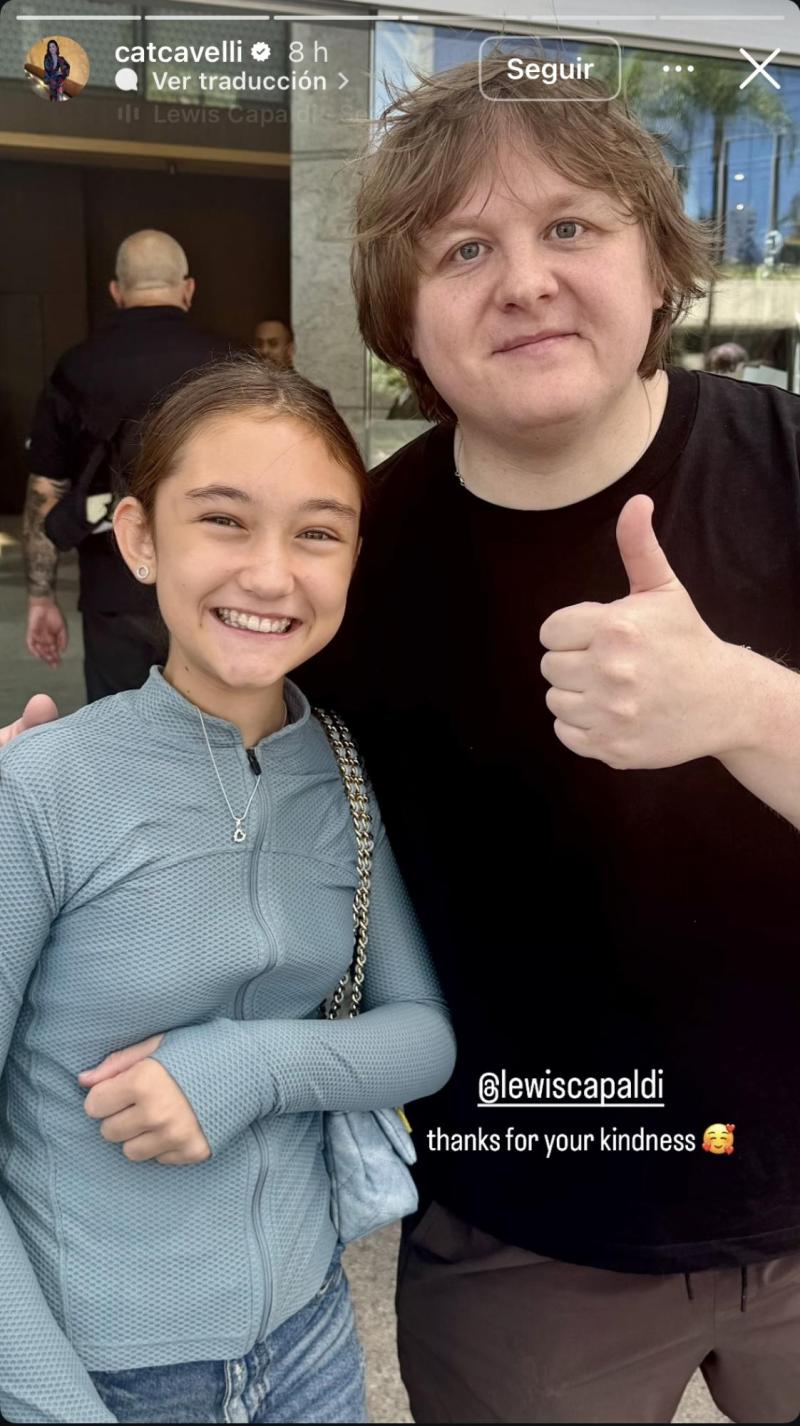 Redes sociales - mamá de la niña rompe el silencio y surge nuevo gesto con Lewis Capaldi