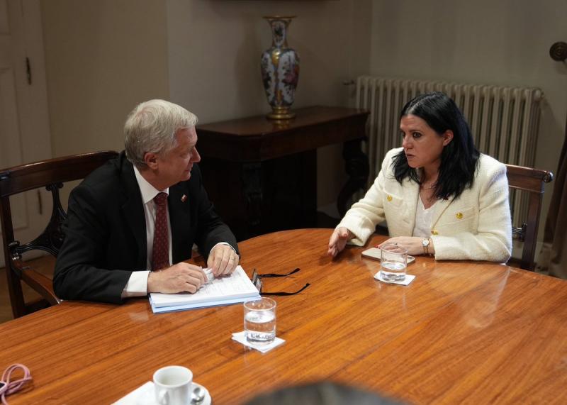 Presidente José Antonio Kast y ministra Trinidad Steinert