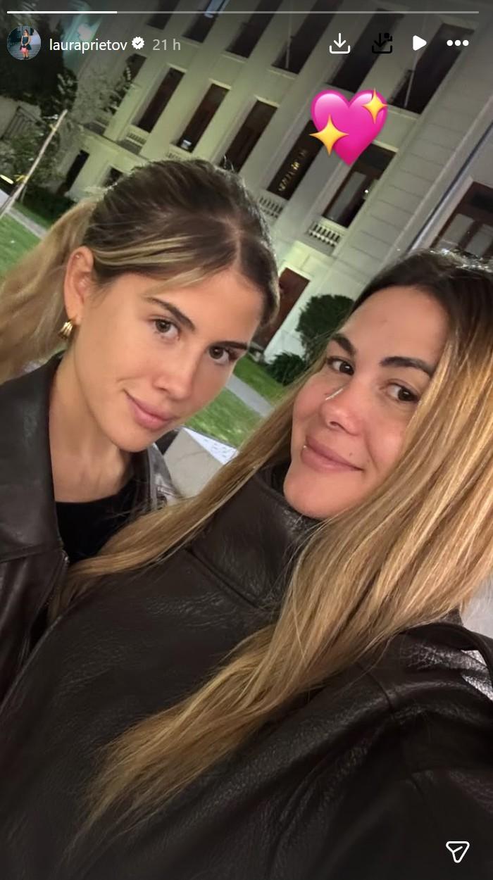 Captura - Seguidores destacaron el parecido físico entre Laura Prieto y su hija