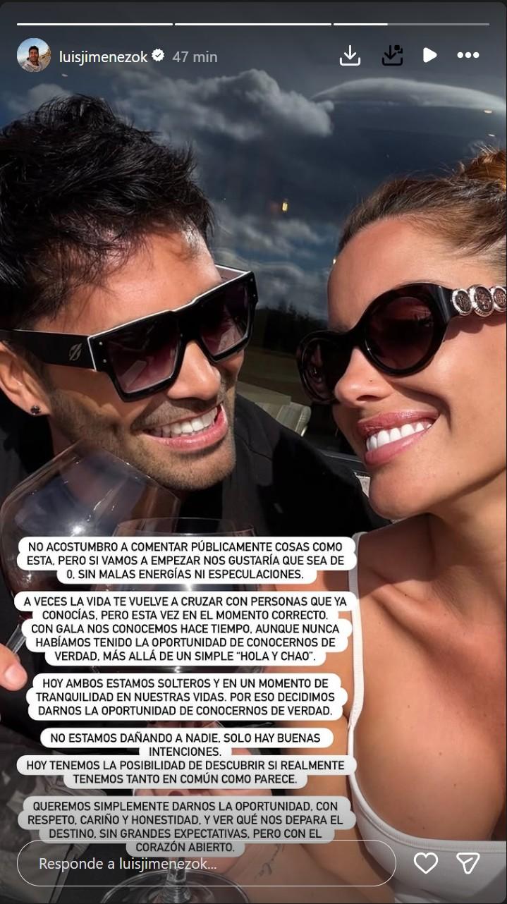 Captura - Luis Jiménez confirma acercamiento con Gala