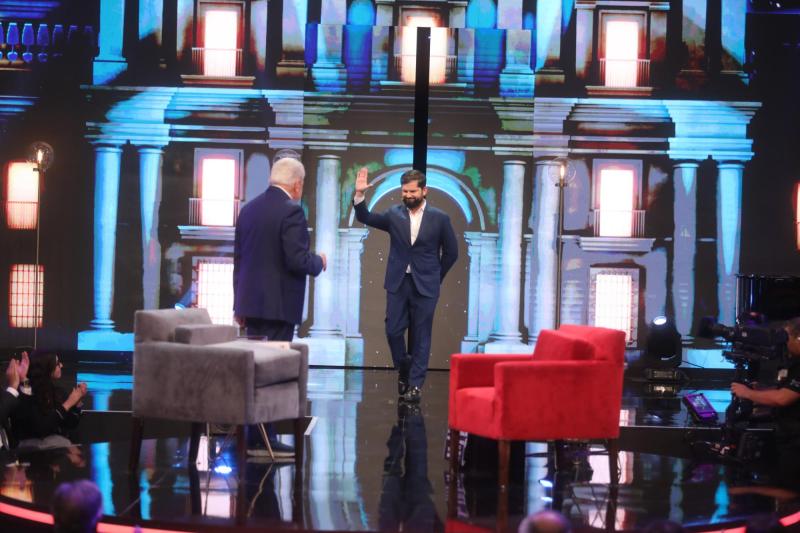 Presidente Boric en "Las Caras de La Moneda"