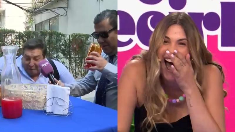 HQD - Julio César Rodríguez sufre estrepitosa caída mientras coqueteaba con Laura Prieto