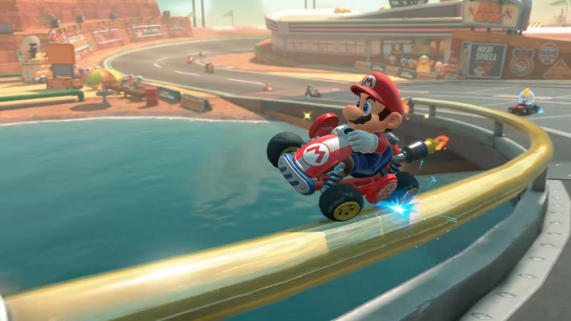 Captura de Mario Kart World