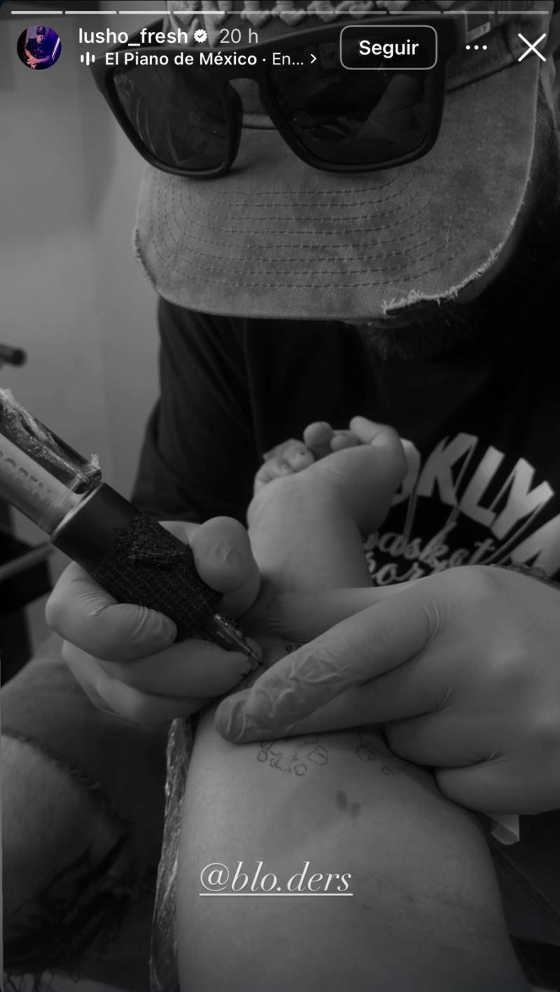Instagram - Cantante nacional, Lusho Fesh