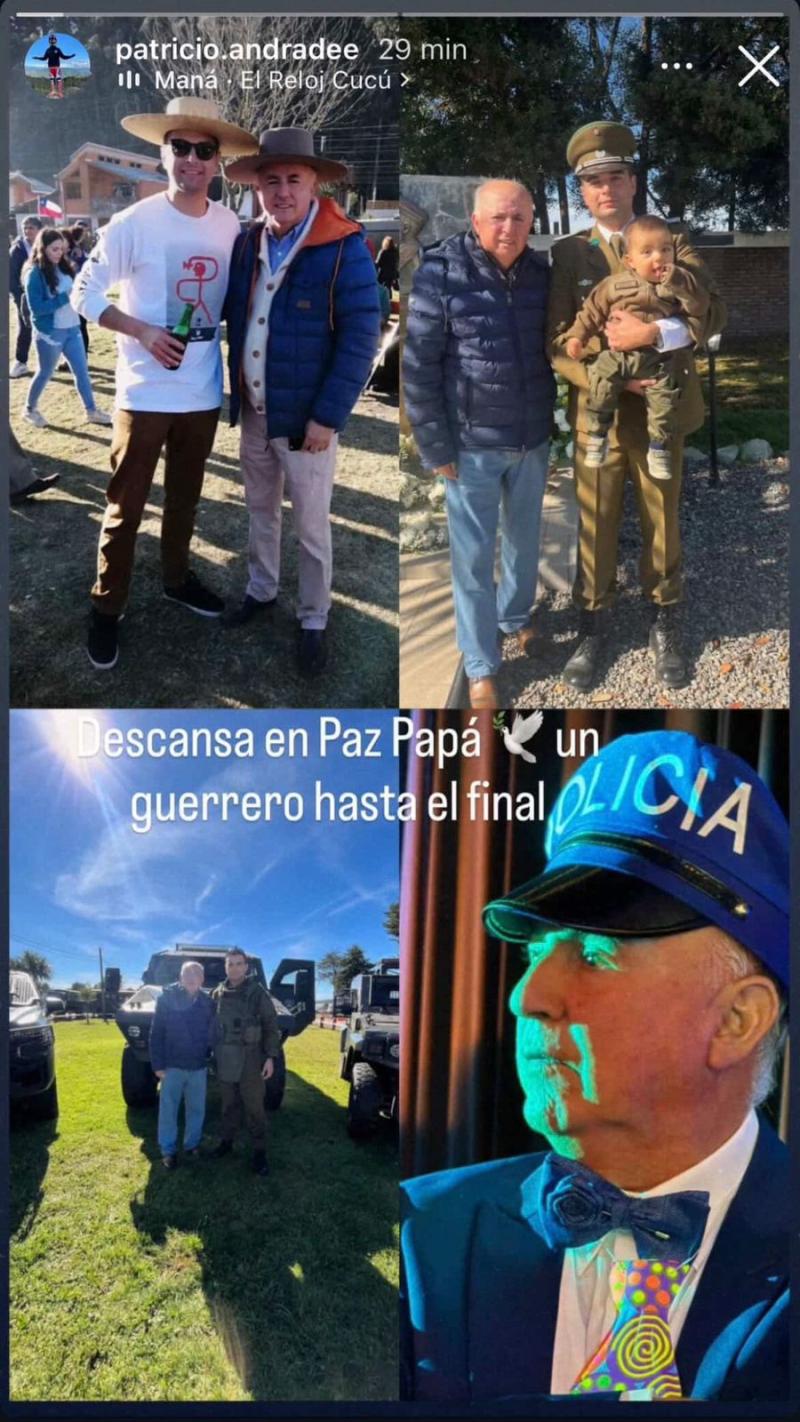 Instagram (Patricio Andrade) - Padre de Camila Andrade