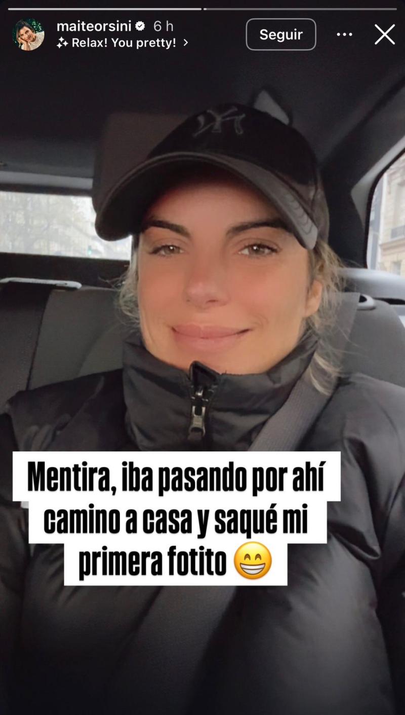 Instagram - Maite Orsini en París