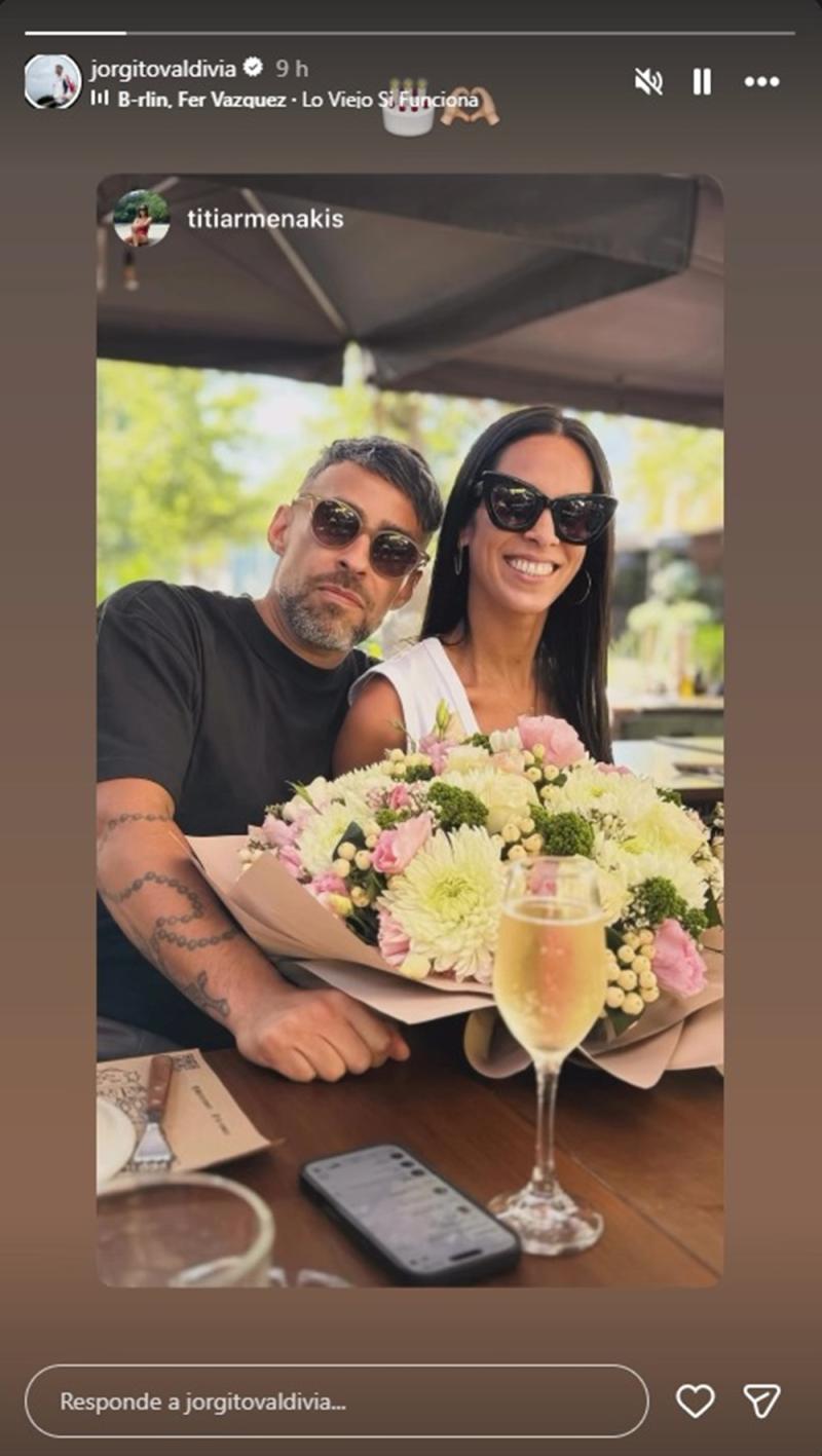 Instagram - Jorge Valdivia y Titi Armenakis