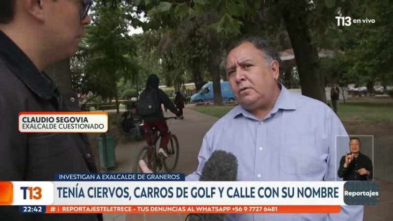 Investigan a exalcalde de Graneros que tiene calle con su nombre en la comuna: la inauguró él mismo