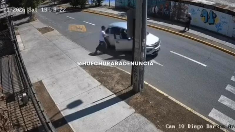Captura - Delincuente protagonizó violento robo a dos mujeres de la tercera edad en Huechuraba