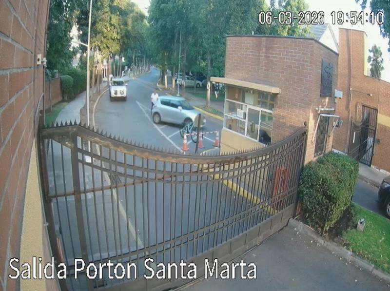 Carabineros detuvo a sujeto acusado de golpear y atropellar a conserjes en Huechuraba