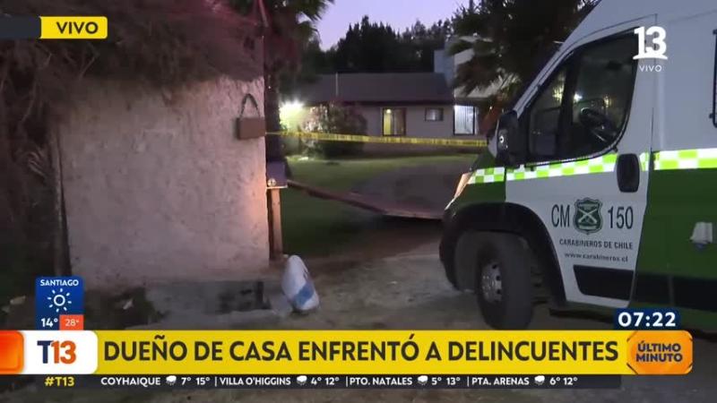 Asalto a familia en Pirque