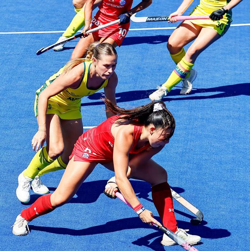 Las "Diablas" del Hockey Césped - Instagram: @chile_hockey