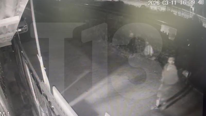 El registro previo al supuesto autoatentado de Rojas Vade - T13