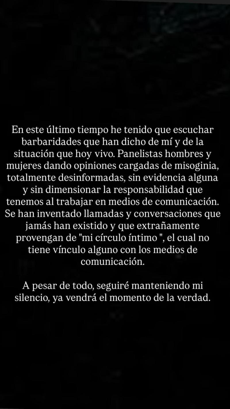 Yamila Reyna aclaró supuesto contacto con Américo - Instagram