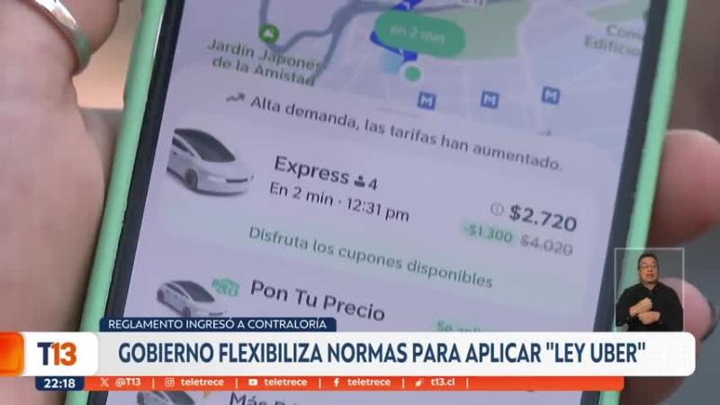 Modificación a Ley Uber: Los cambios para conductores, usuarios y taxis colectivos
