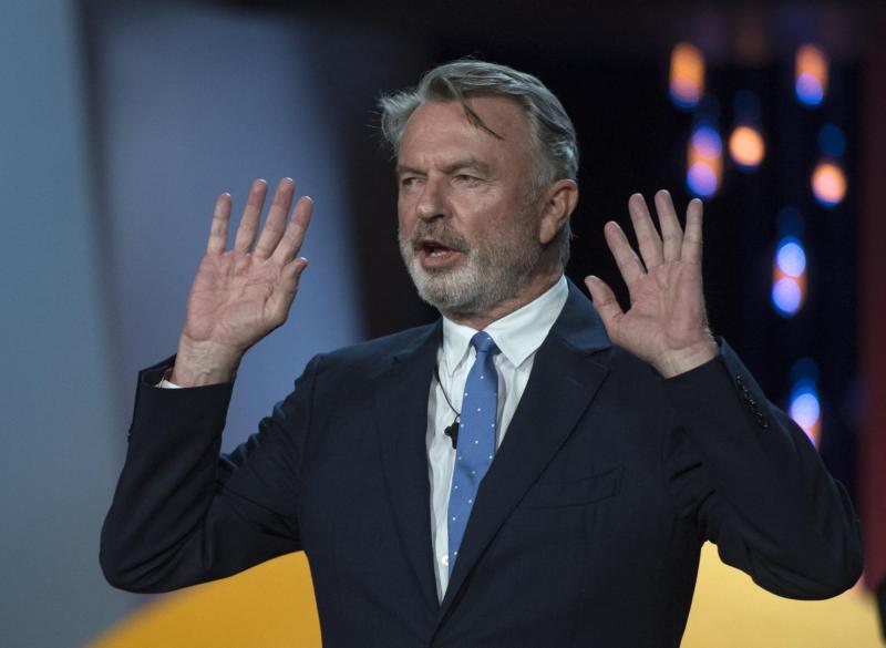 AFP - Actor Sam Neill, estrella de "Jurassic Park", dice haber superado el cáncer