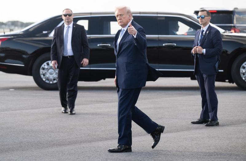 Trump confirma rescate de piloto estadounidense cuyo avión se estrelló en Irán - AFP