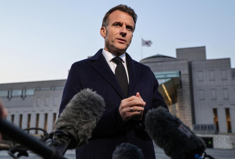 AFP - Presidente de Francia, Emmanuel Macron