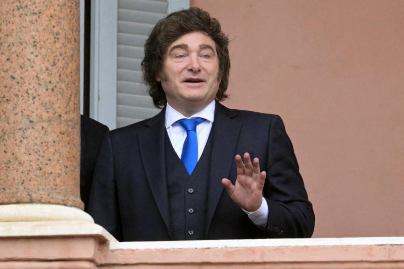 AFP - Presidente de Argentina, Javier Milei