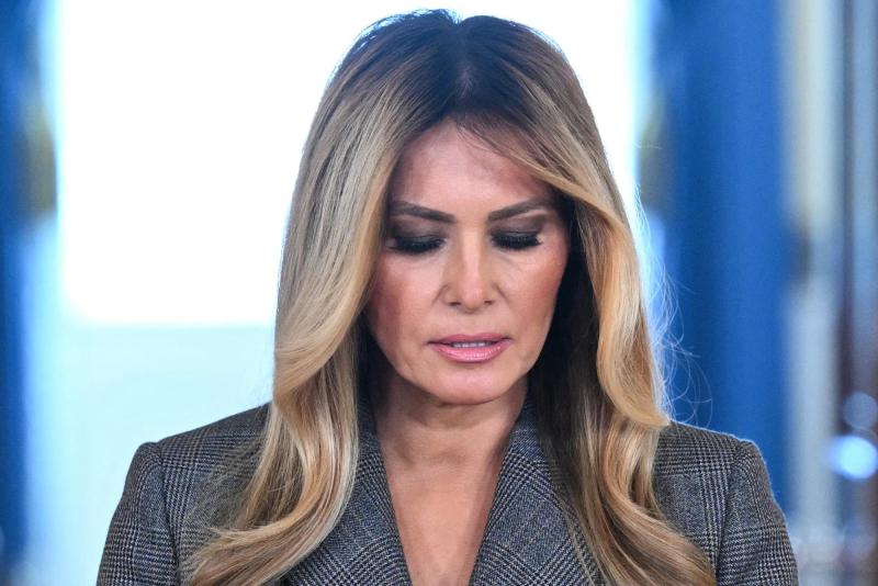 Melania Trump niega vínculo con Epstein - AFP