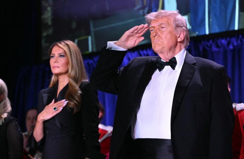 Melania Trump arremete contra humorista Jimmy Kimmel - AFP