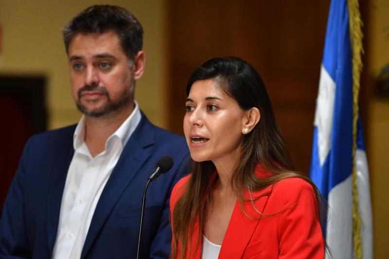 Agencia Uno - Diputado Manouchehri y senadora Cicardini