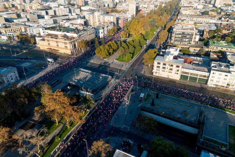 Agencia Uno - Maratón de Santiago 2026: TODOS los cortes y desvíos de tránsito por el evento deportivo