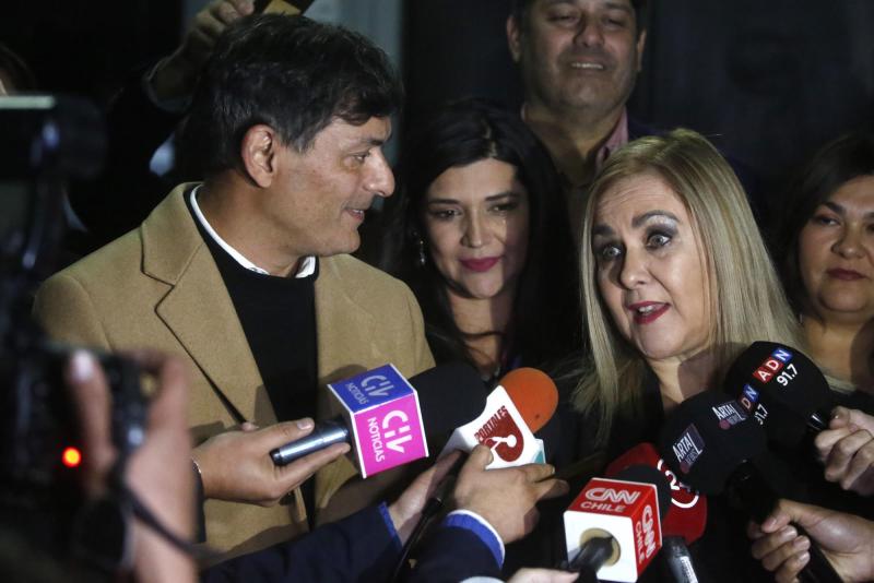 ATON- Franco Parisi, líder del PDG, y diputada Pamela Jiles