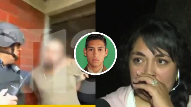 T13 - Viuda de cabo Naín habla tras captura de uno de los prófugos