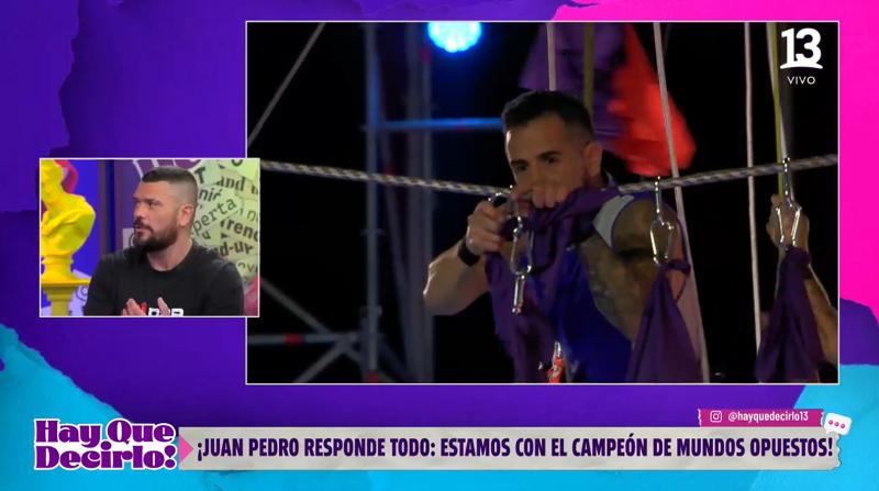Canal 13 - Juan Pedro en el ¡Hay que decirlo!