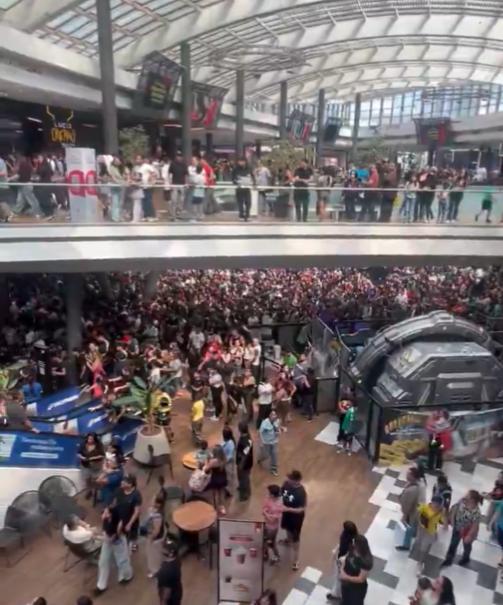 T13 - Mall Plaza confirma lesionados tras evento no autorizado en Vespucio: “No tenemos ninguna vinculación” | Captura de RRSS