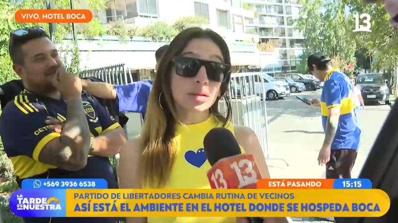 La Tarde es Nuestra - Hincha de Boca lanzó duro mensaje contra Colo-Colo