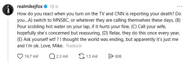 Threads - Michael J. Fox