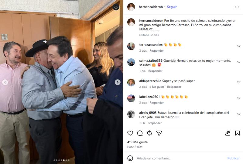 Instagram (Hernán Calderón) - Instagram - Natu Pau y Julio César Rodríguez