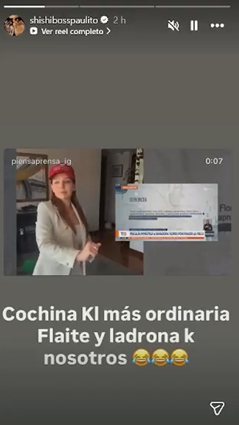 Pablo Chill-E lanza duras críticas a Camila Flores - Captura