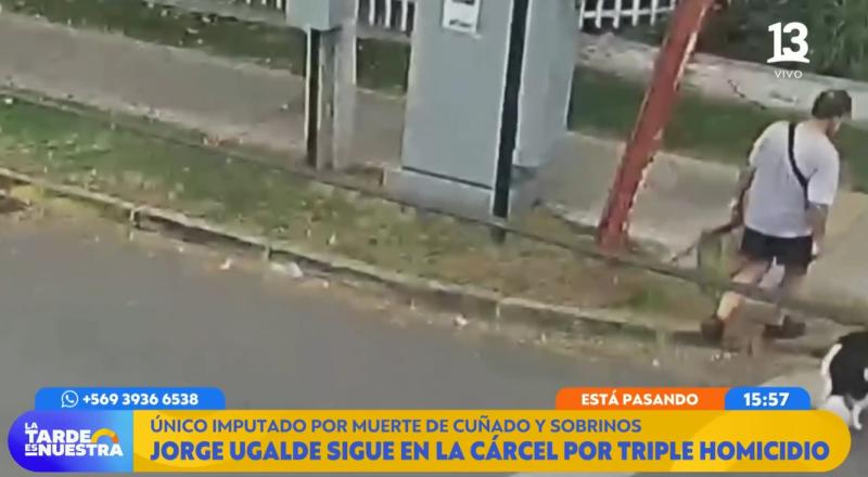 C13 - Mantiene prisión preventiva de Jorge Ugalde por triple homicidio en La Reina