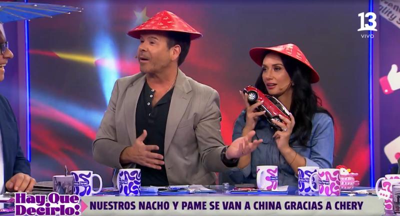 Canal 13 - Pamela Díaz y Nacho Gutiérrez se van a China