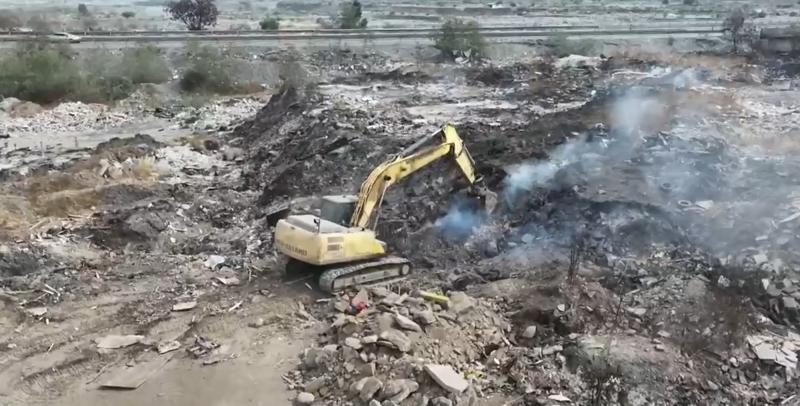 T13 -“Comencé a botar esputos con sangre”: Vecinos de Buin relatan graves problemas de salud por vivir junto a quema ilegal | Captura de T13