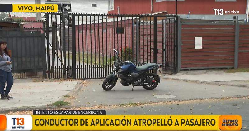 T13 - Conductor escapó de encerrona y atropelló a pasajero
