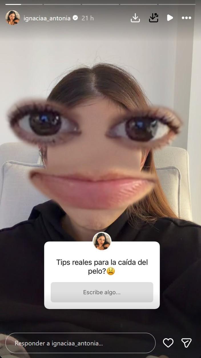 Captura de Instagram - La cajita de preguntas de Ignacia Antonia