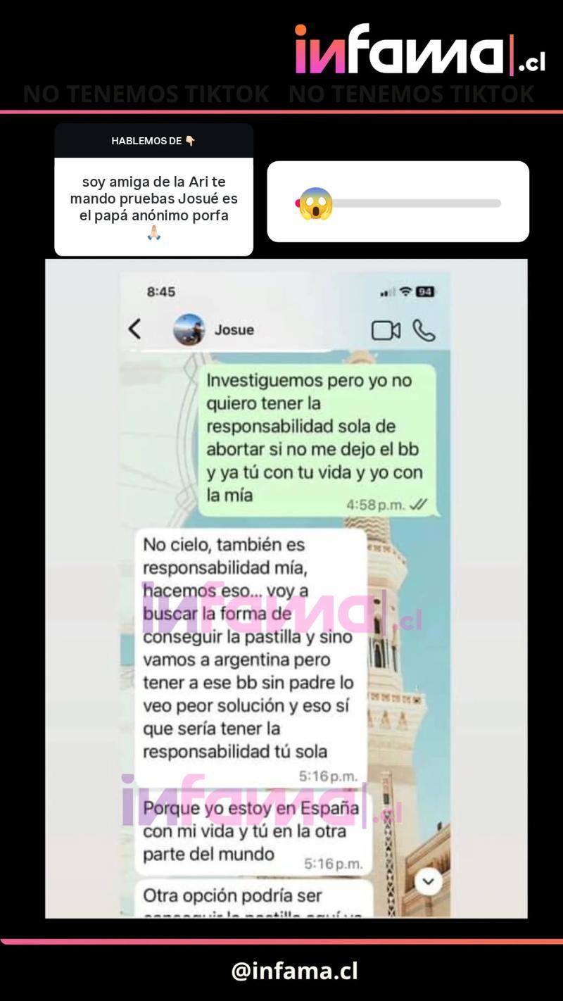 Infama - joven chilena acusa a exchico reality de no asumir paternidad