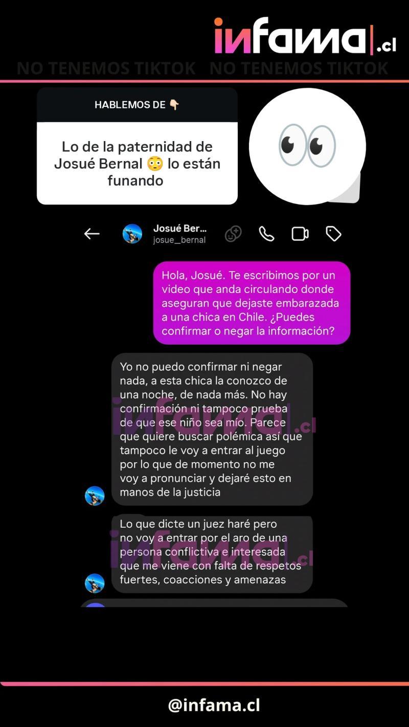 Infama - joven chilena acusa a exchico reality de no asumir paternidad