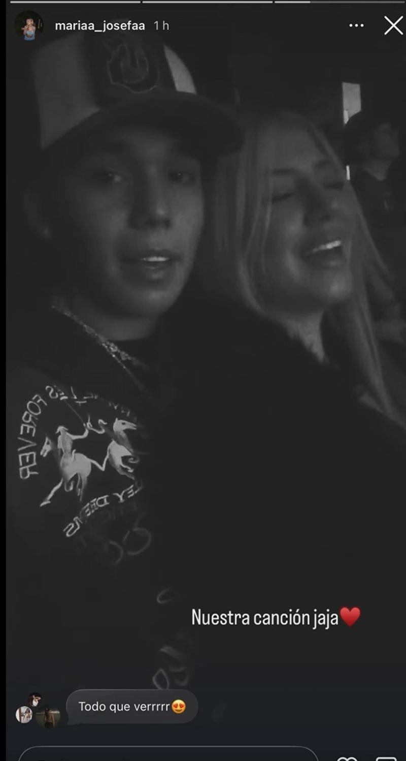 Captura de Instagram - María Josefa Núñez y Jere Klein