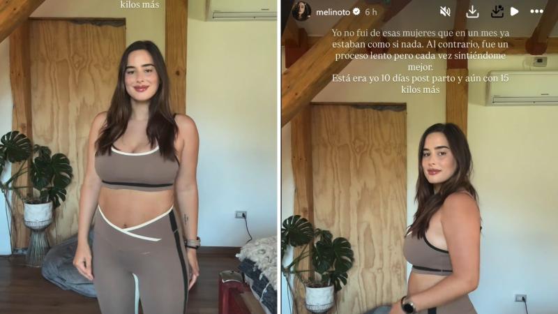 Captura de Instagram - Melina Noto