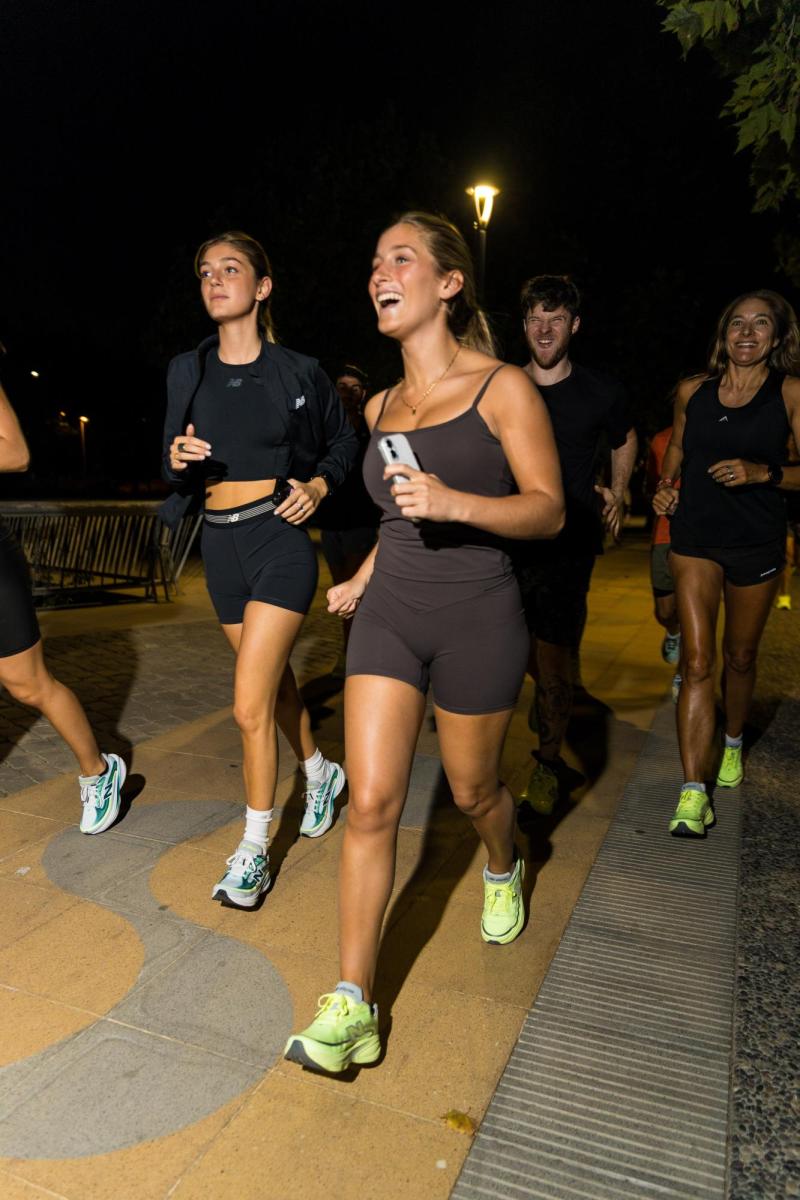 "Correr sin marcar el tiempo": T13 vivió la experiencia de New Balance y sus nuevas zapatillas