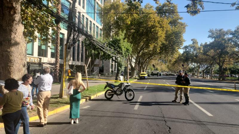 T13 - Evacuación en Providencia por aviso de bomba