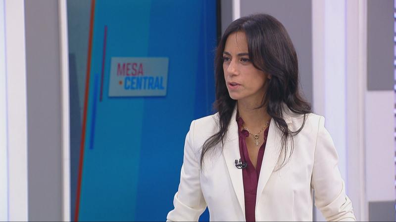 Presidenta del Senado, Paulina Núñez en Mesa Central