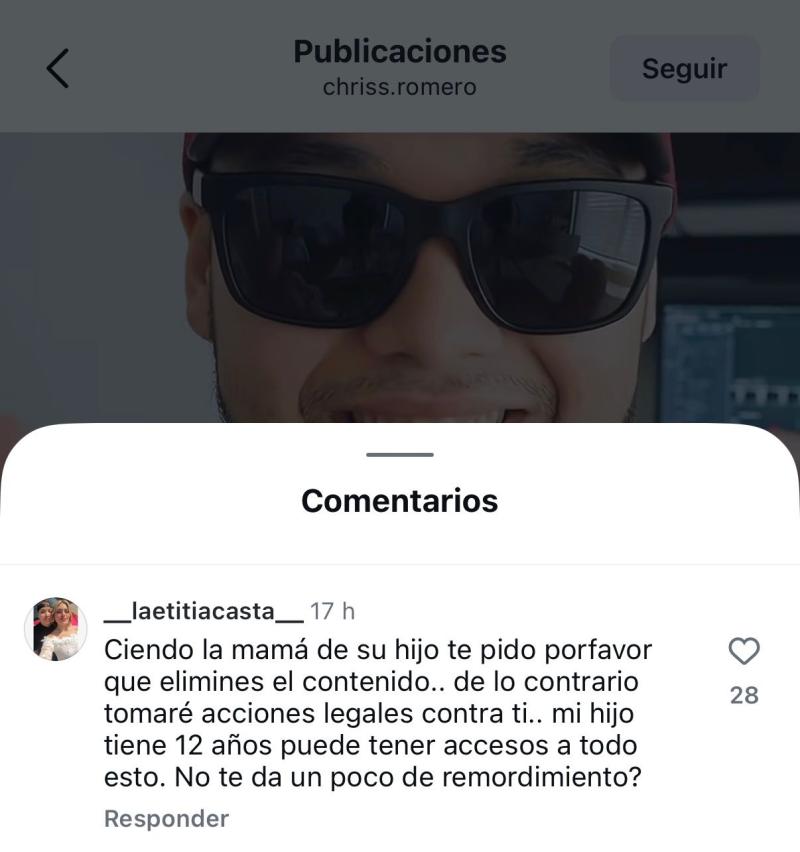 Instagram - Expareja del Cangri y madre de su primer hijo