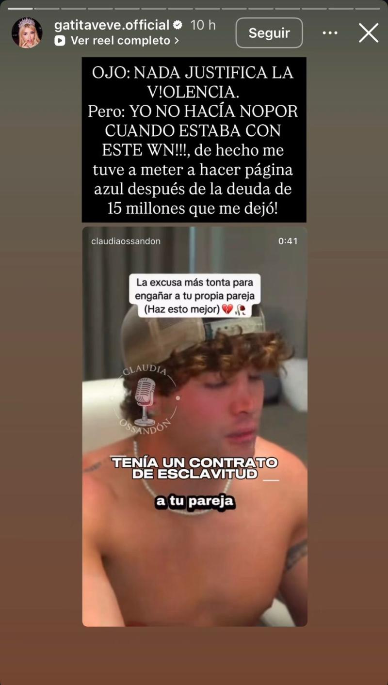 Instagram - Gatita Veve habla del hijo del actor Francisco López