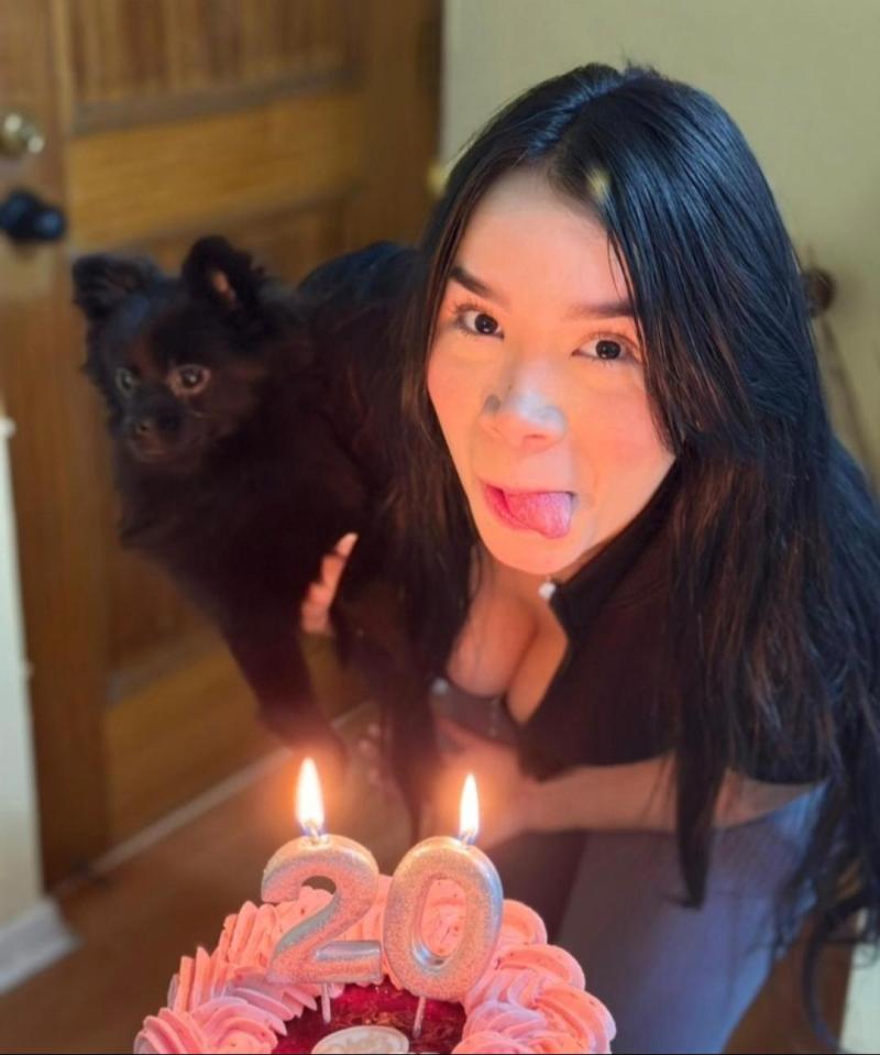 Cedida - María Alejandra Flores Rodríguez, la víctima del choque con carabineros